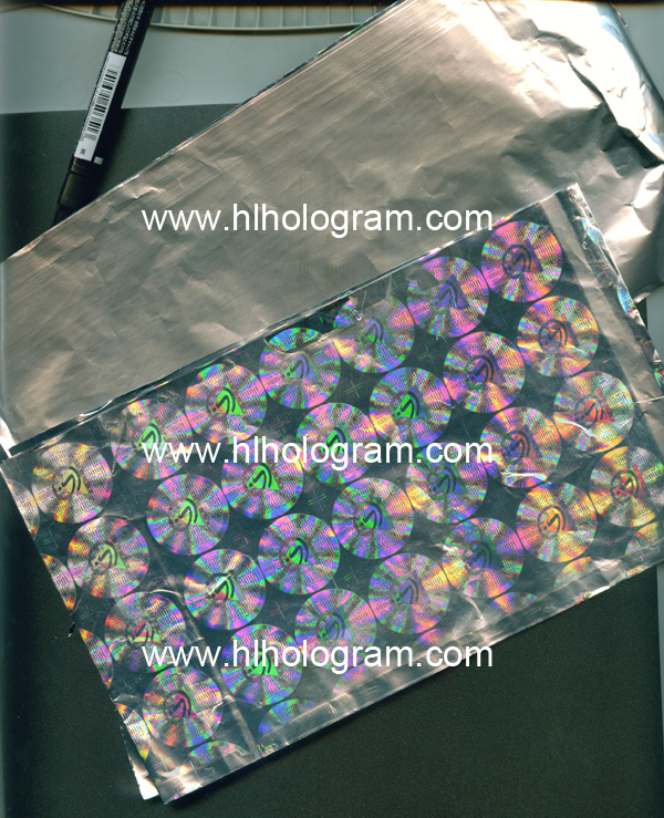 security transparent holographic ID card samples 2
